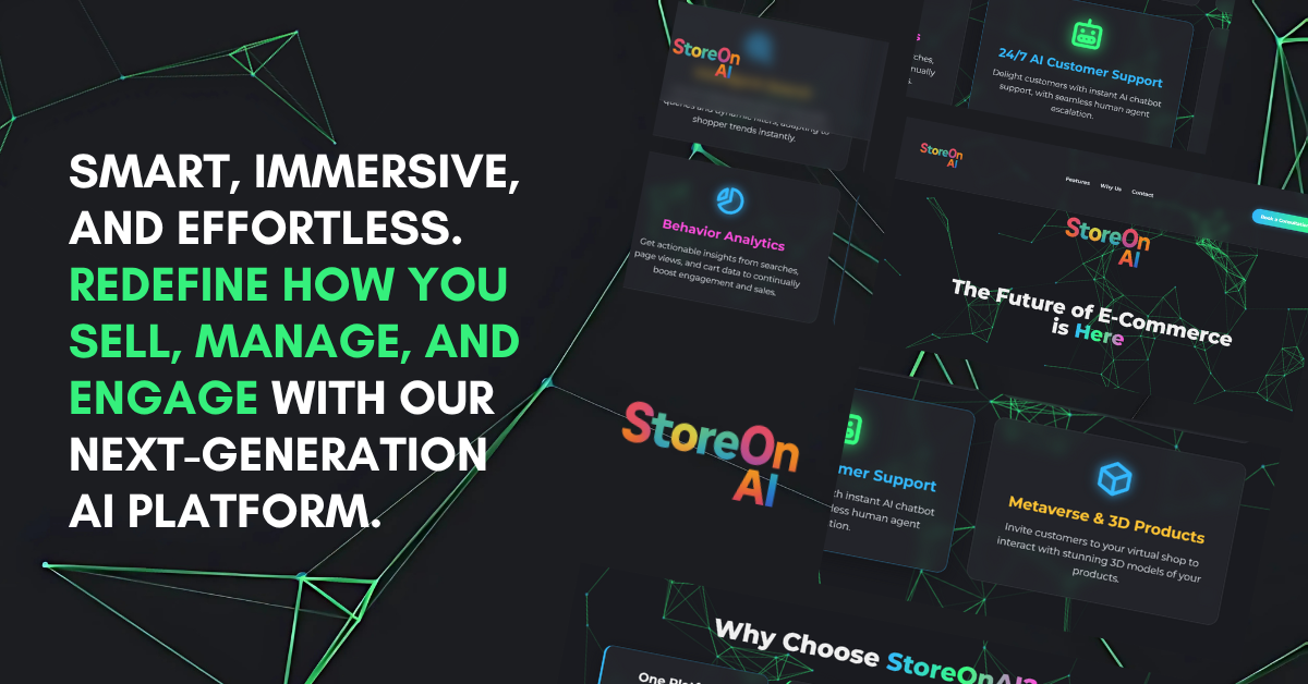 StoreOn AI background